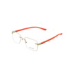 rimless eyeglasses