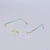 rimless eyeglasses